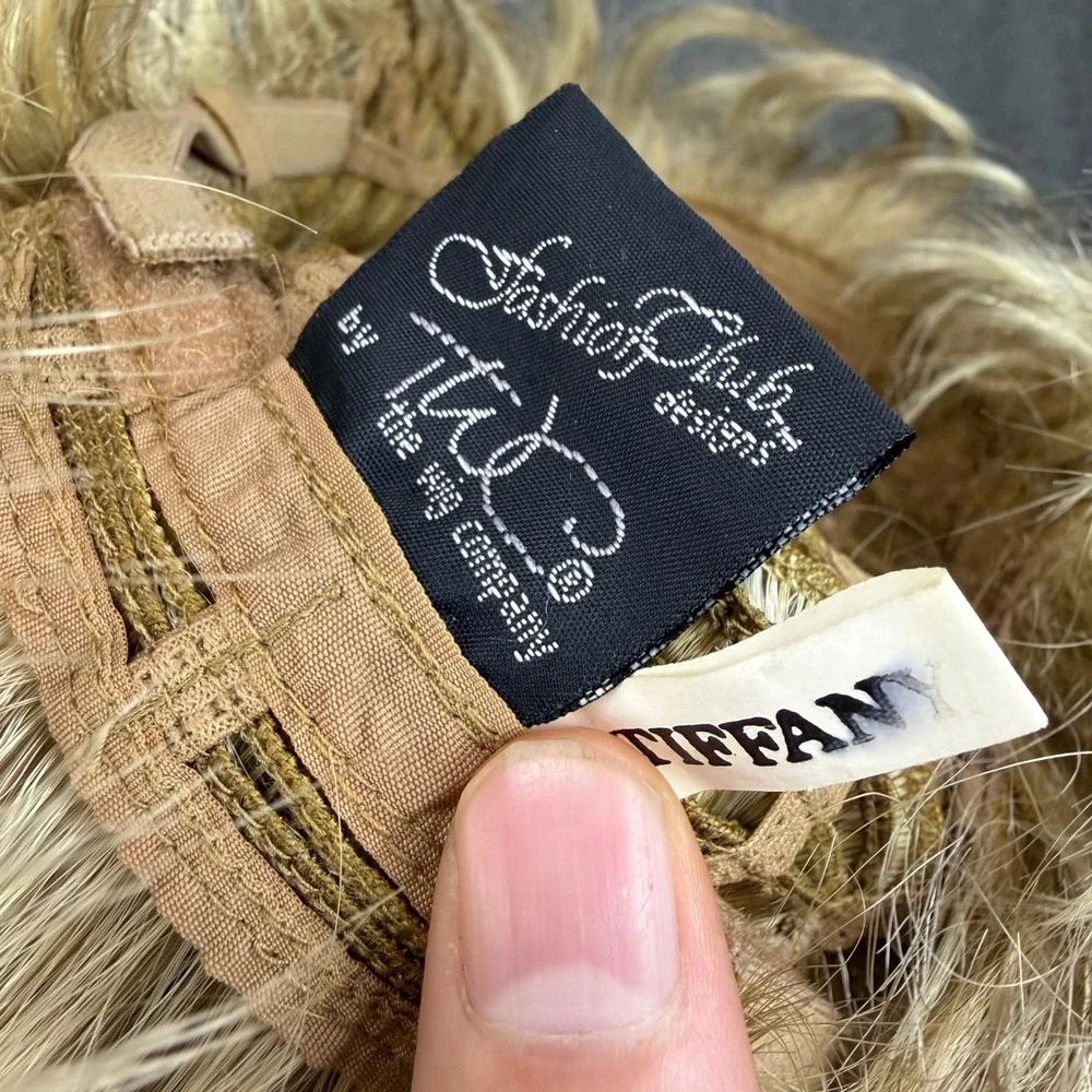 The Wig Company Tiffany Fashion Club Blonde Curly Pixie Wig 14/88H Average Size‎